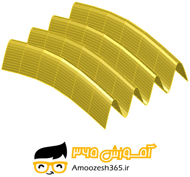 Edge Surface در اتوکد سه بعدی