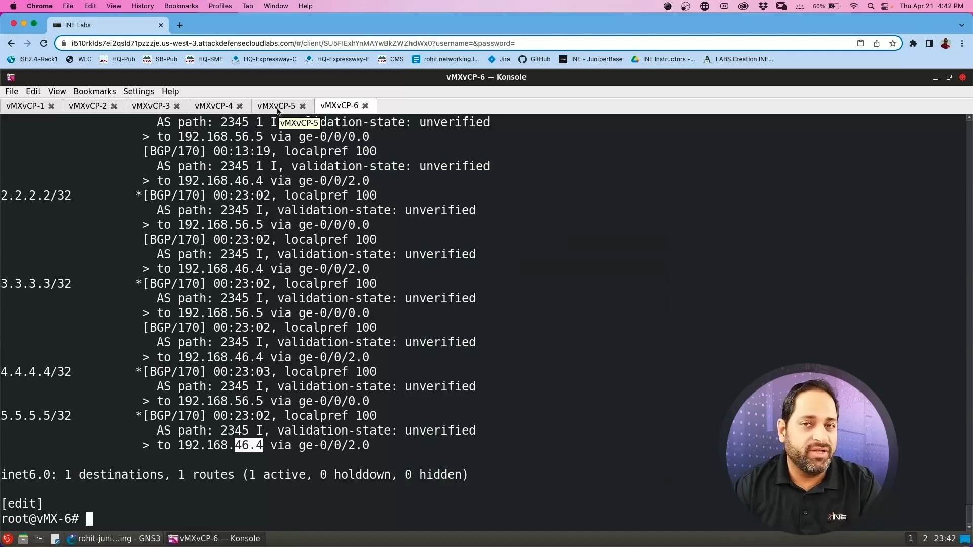 BGP پیشرفته در روترهای Juniper
