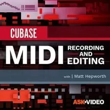 ضبط و ویرایش MIDI در برنامه Cubase