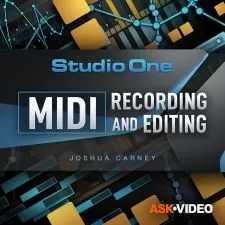 Studio One : ضبط و ویرایش MIDI