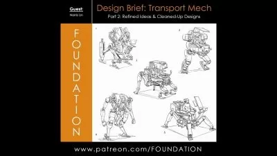 خلاصه طراحی - ماشین حمل و نقل - قسمت 2 - ایده های اصلاح شده و طرح های تمیز شده با نوریس لین