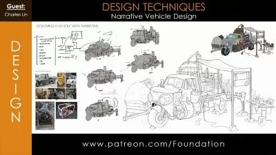 تکنیک های طراحی - طراحی خودروی روایتی