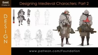 طراحی شخصیت های قرون وسطایی قسمت 2