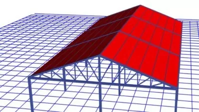 تحلیل سازه و طراحی خرپا فولادی با استفاده از ETABS