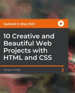 آموزش رایگان - 10 پروژه وب خلاقانه و زیبا با HTML و CSS