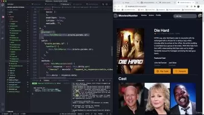 ایجاد برنامه وب Movies با استفاده از VueJS
